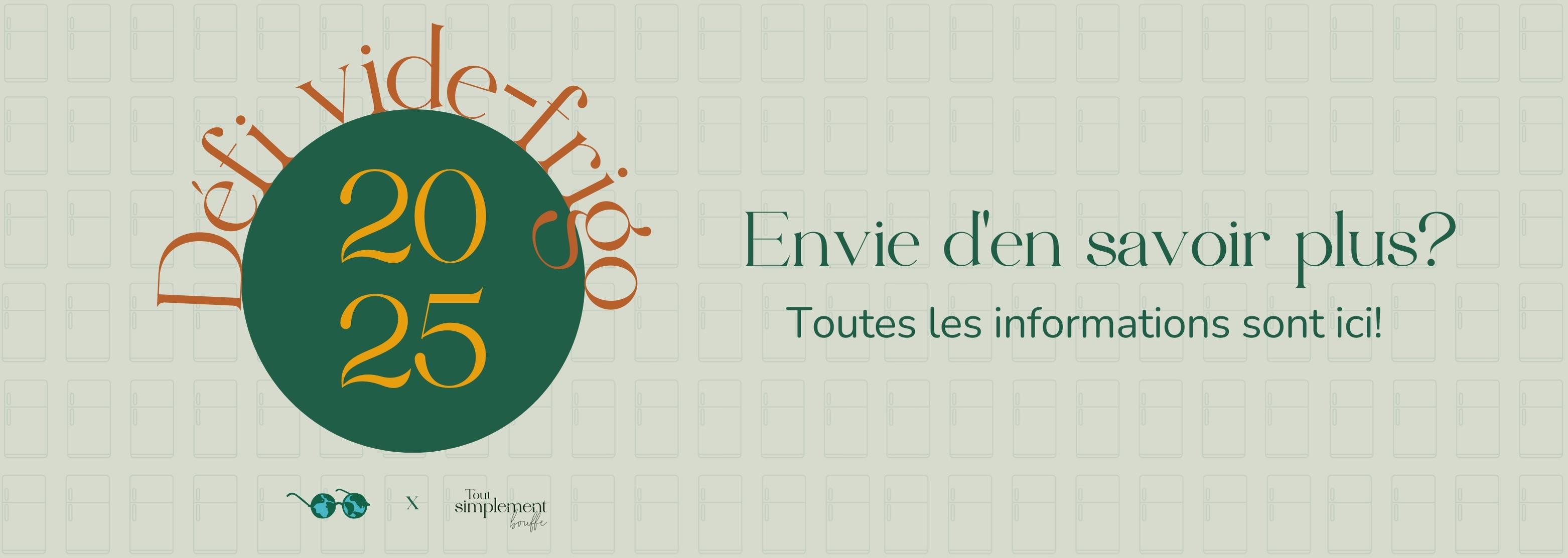 Défi vide-frigo 2025